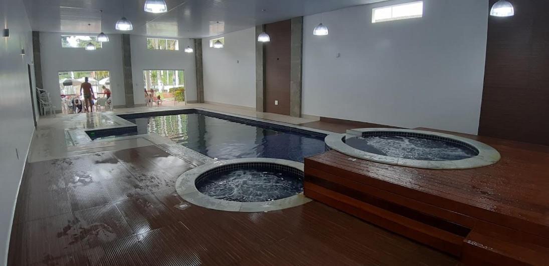 Flat Cavalinho Branco - Vista Do Lago E Piscina Aquecida Águas de Lindoia Exterior photo