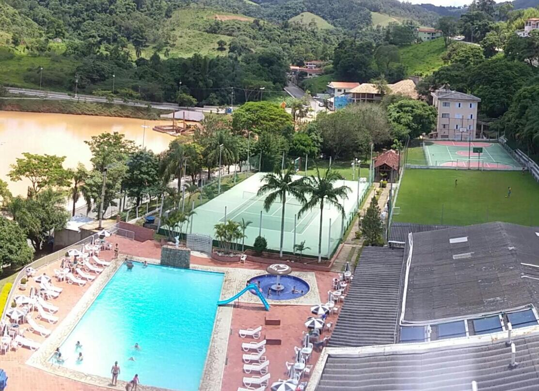 Flat Cavalinho Branco - Vista Do Lago E Piscina Aquecida Águas de Lindoia Exterior photo
